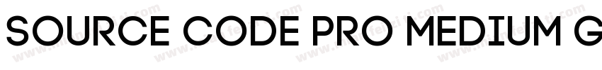 source code pro medium g9字体转换